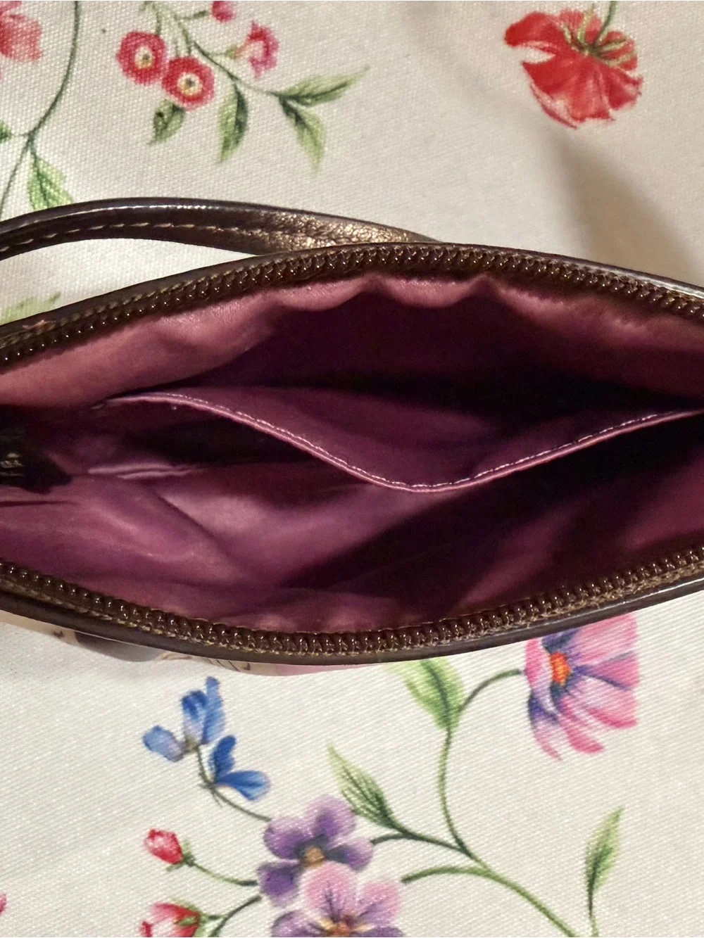 Coach compact wristlet